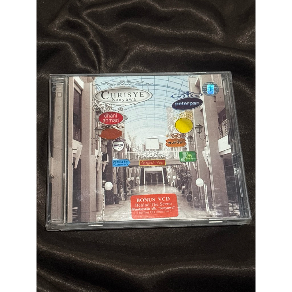 CD ALBUM CHRISYE - SENYAWA ORIGINAL (PETERPAN UNGU AHMAD DHANI NAIF )