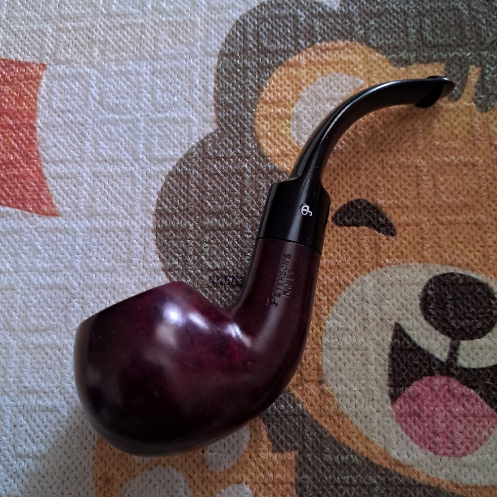 Peterson Kapet Pipa Briar Estate Pipa Cangklong Kayu Antique