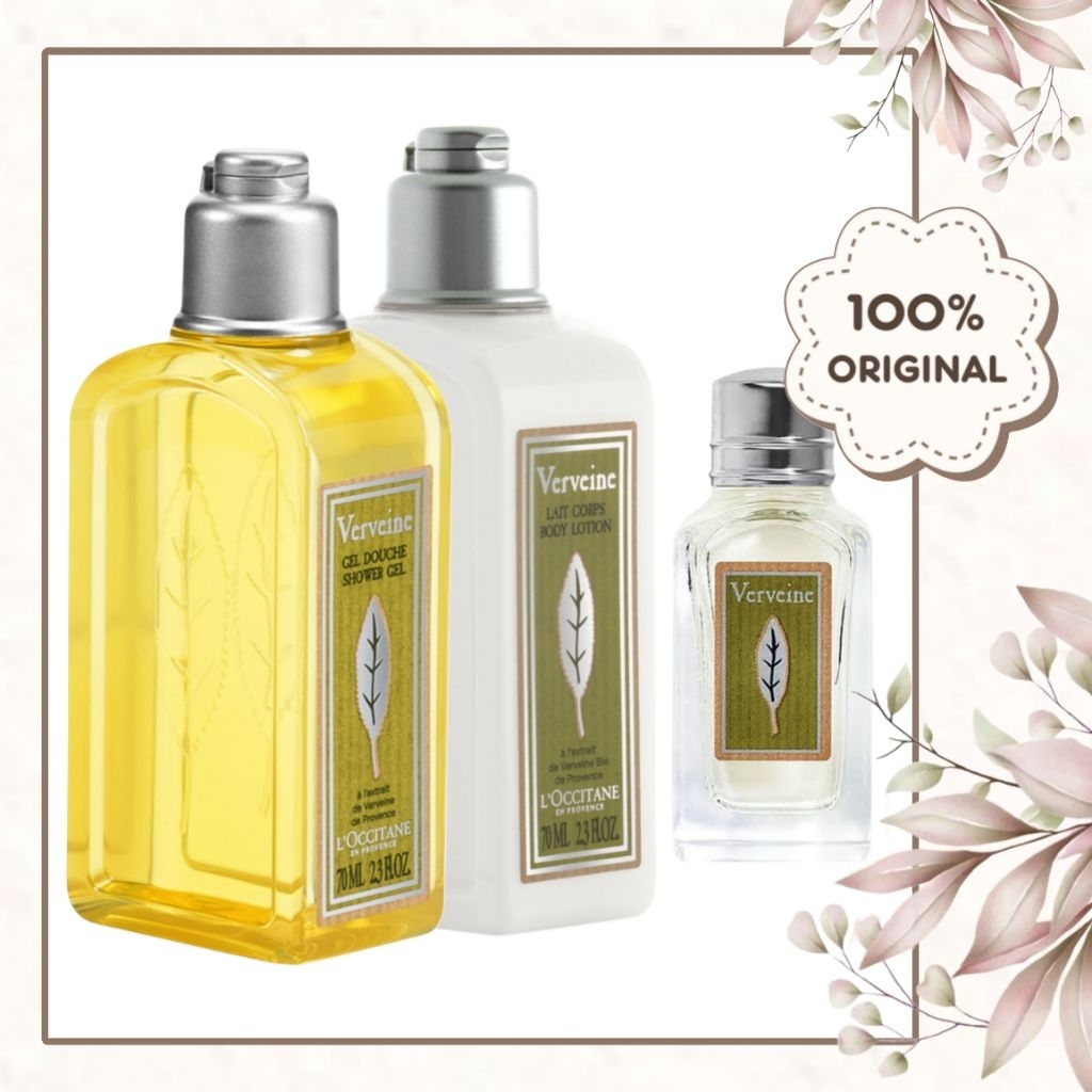 Limited Edition LOCCITANE Verbena Verveine Exclusive Gift Set Promo Paket Travel Size Trial Kit