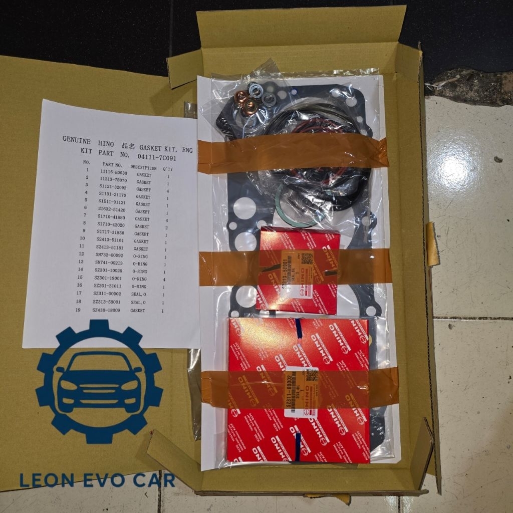 Packing Set Full Set Hino Dyna Dutro HT130 04111-7C091