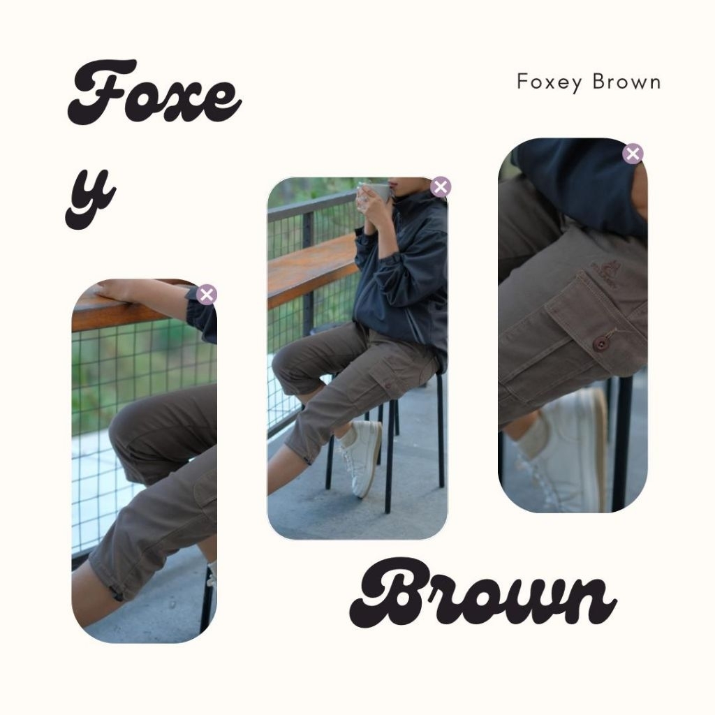 FOXEY Celana 3/4 FellaskyOfficial