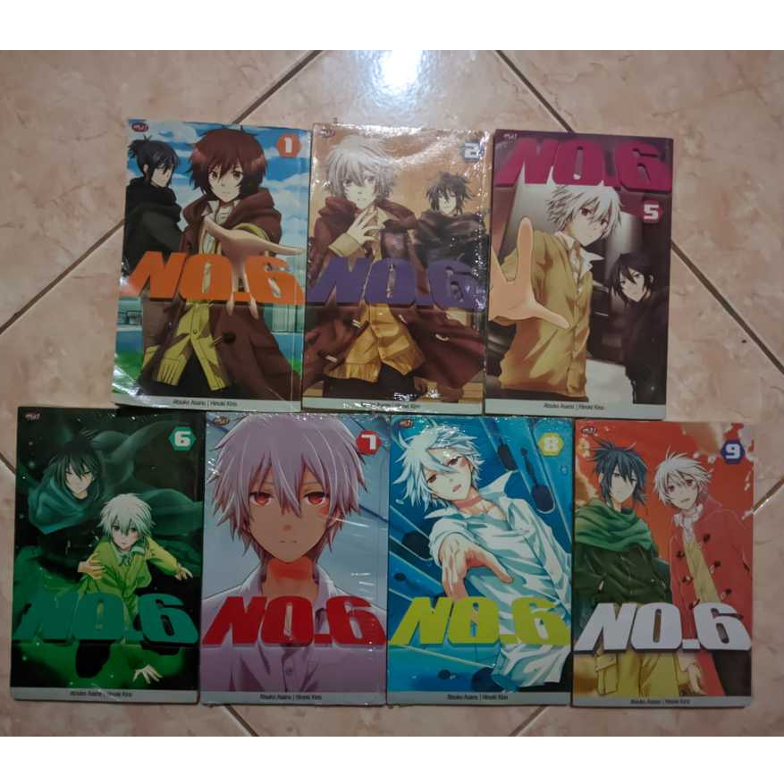 Komik Set Shounen Ai No. 6 Vol 1-9 (Tamat di vol 9) Minus Vol 3,4 Original Segel