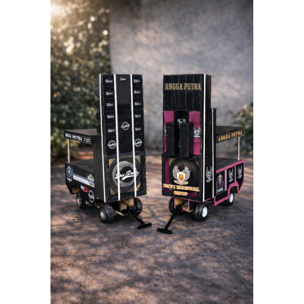 Miniatur Sound Singa Dangdut Dua Putra / Angga Putra / Miniatur Sound Singa Dangdut / Miniatur Sound