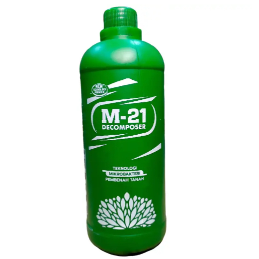 M 21 Dekomposer Pupuk Pembenah Tanah Pupuk Mikrobakteri M21 1 lt