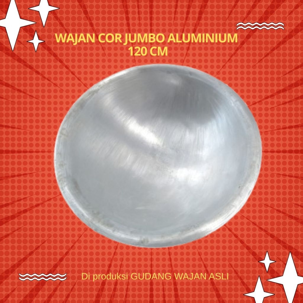 WAJAN COR JUMBO ALUMINIUM 120CM