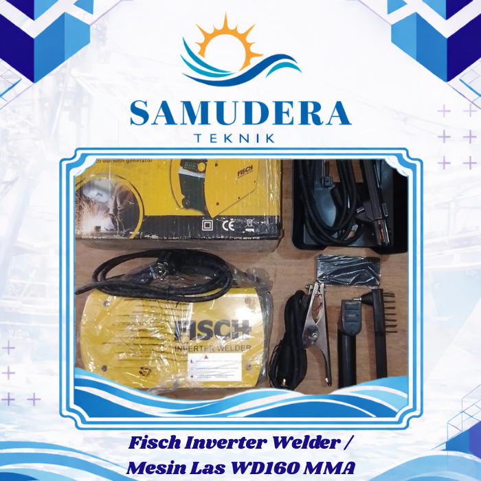 Fisch Inverter Welder / Mesin Las WD160 MMA