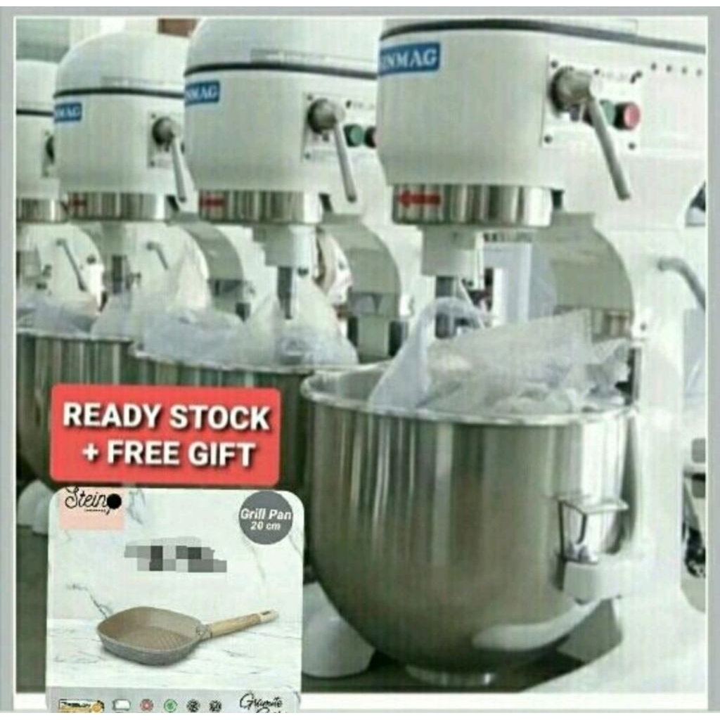 MIXER SINMAG 10LITER 101 & 20 LITER 201+ FREE GIFT