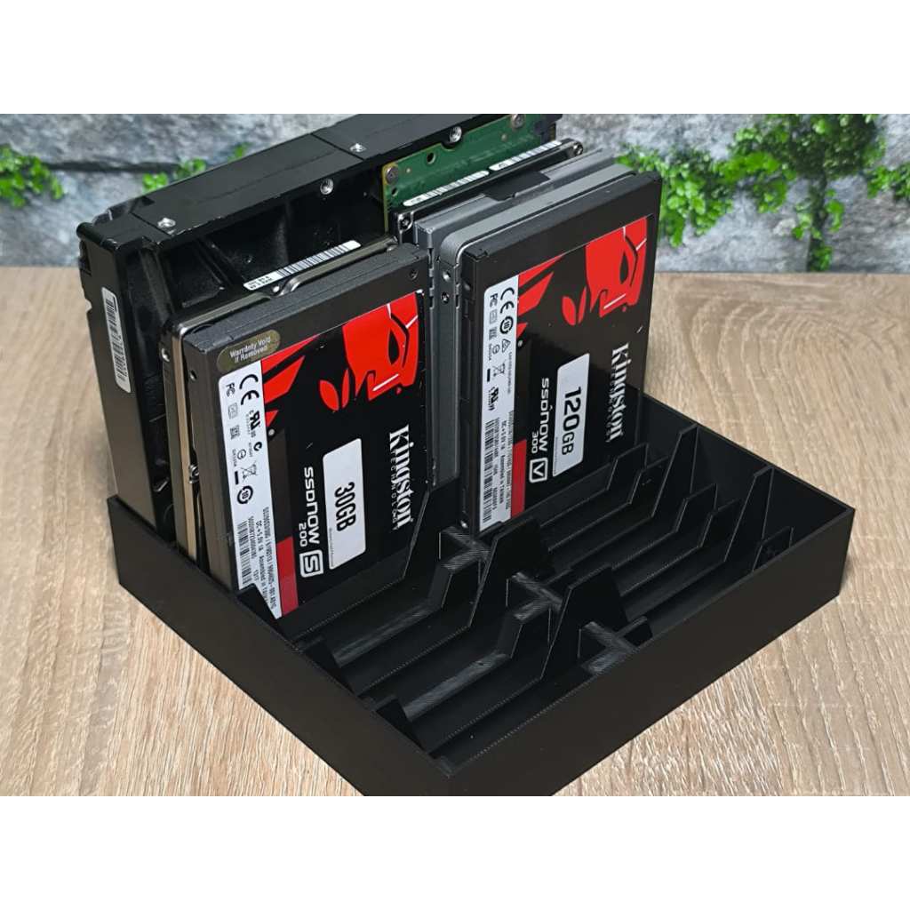 HDD & SSD Stand Rak HDD 3.5 & SSD 2.5