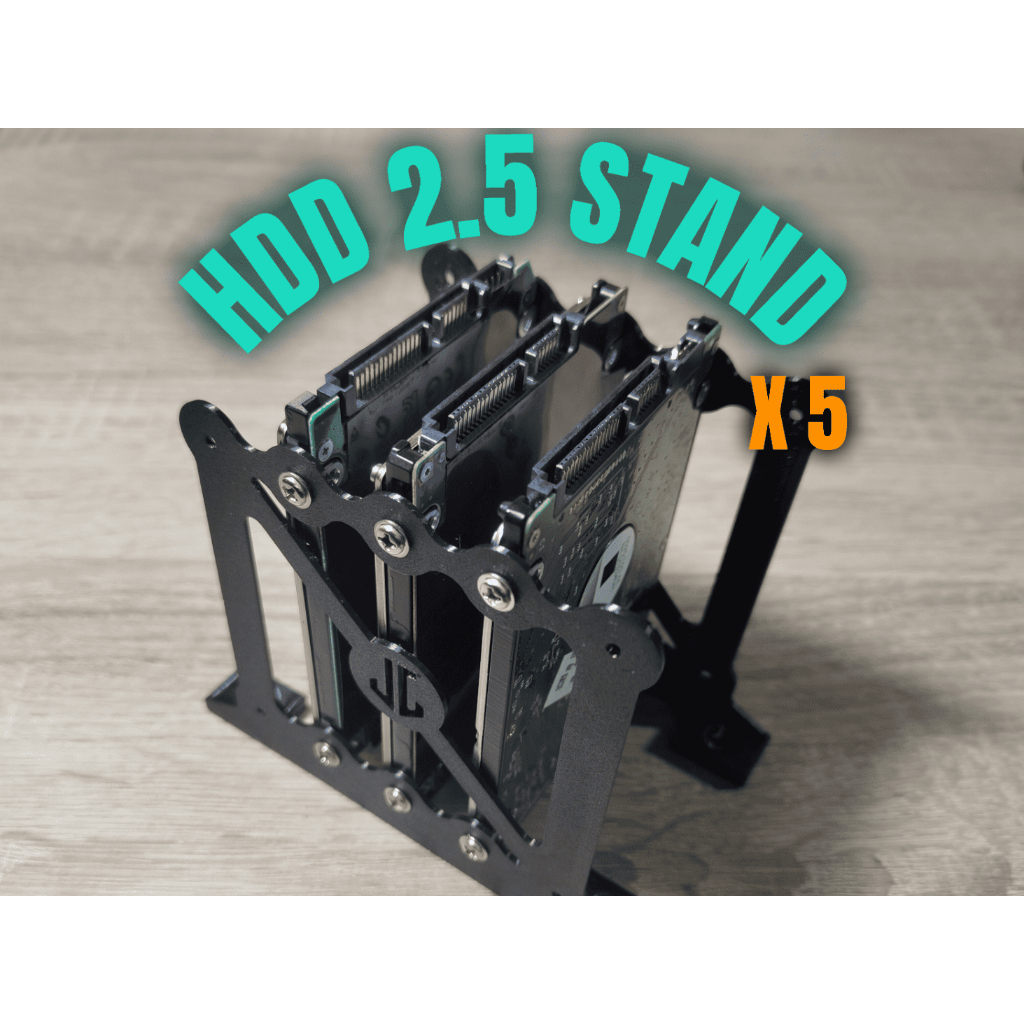 HDD 2.5” Stand x5 Rak Hard Drive 5 Slot 2.5 inch