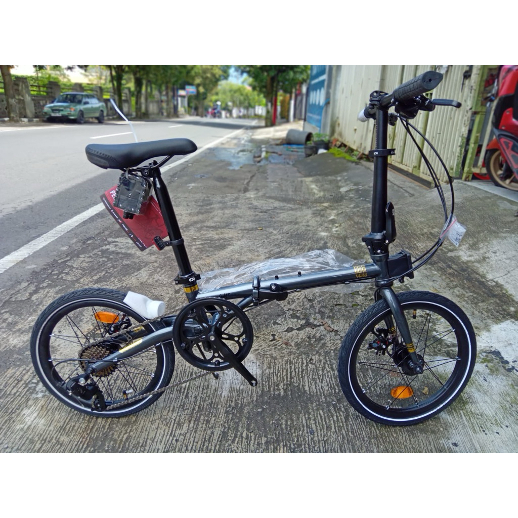 SEPEDA LIPAT ELEMENT 16 INCH TROY PASTEL / STRIPLINE 8 speed