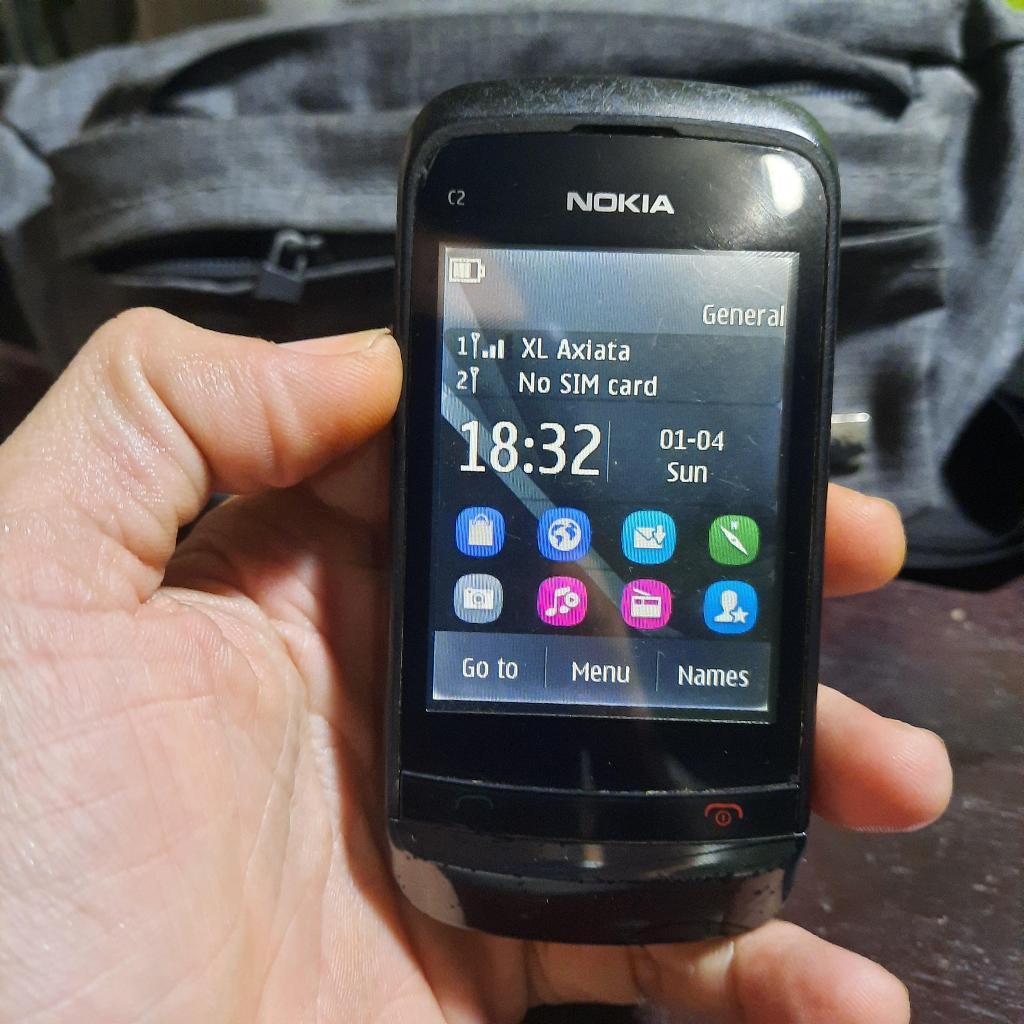 Nokia C2-03 slide langka nostalgia buat koleksi