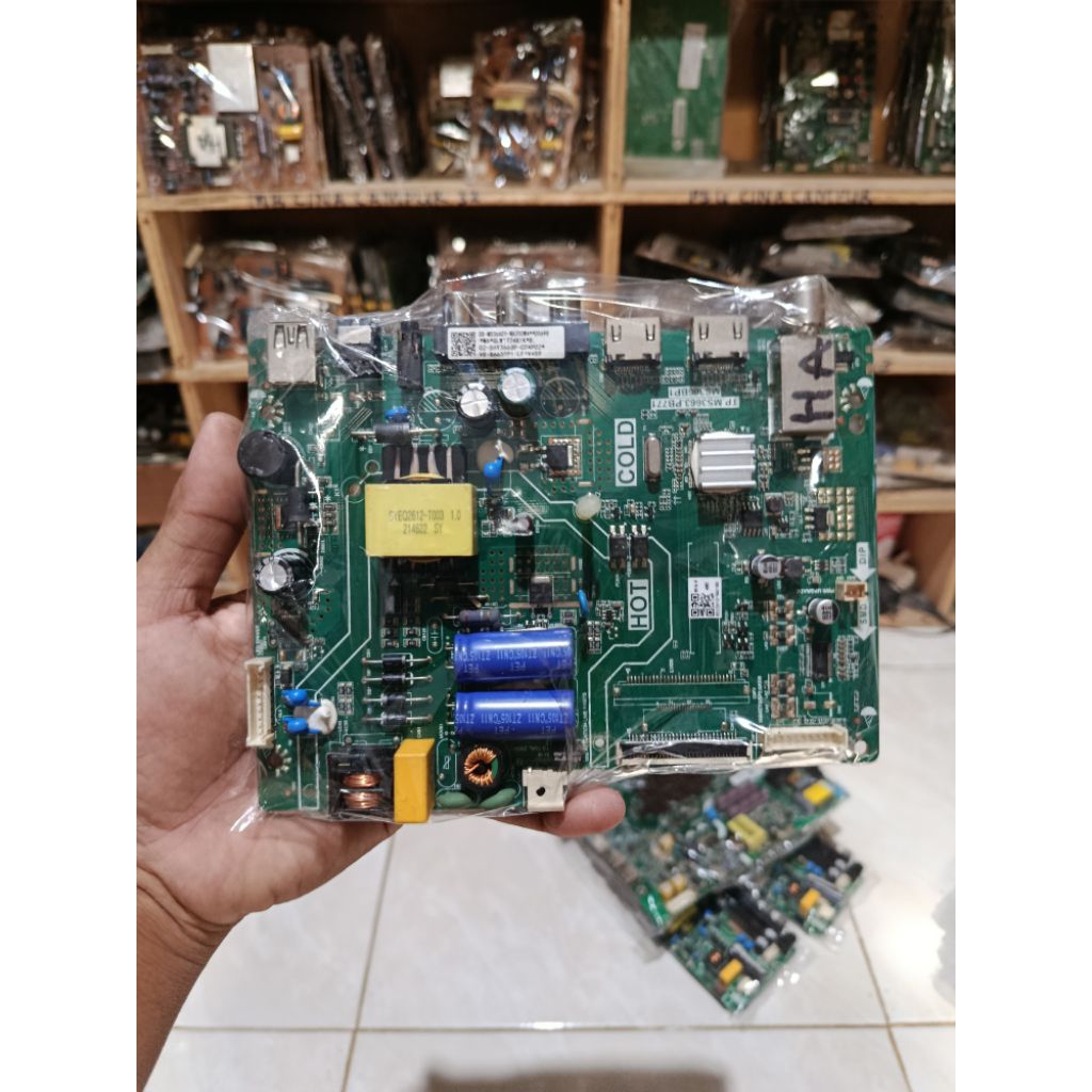 MB MOBO MAINBOARD MODULE MESIN TV TCL 24D3000A MB MAINBOARD TCL 24D3000A