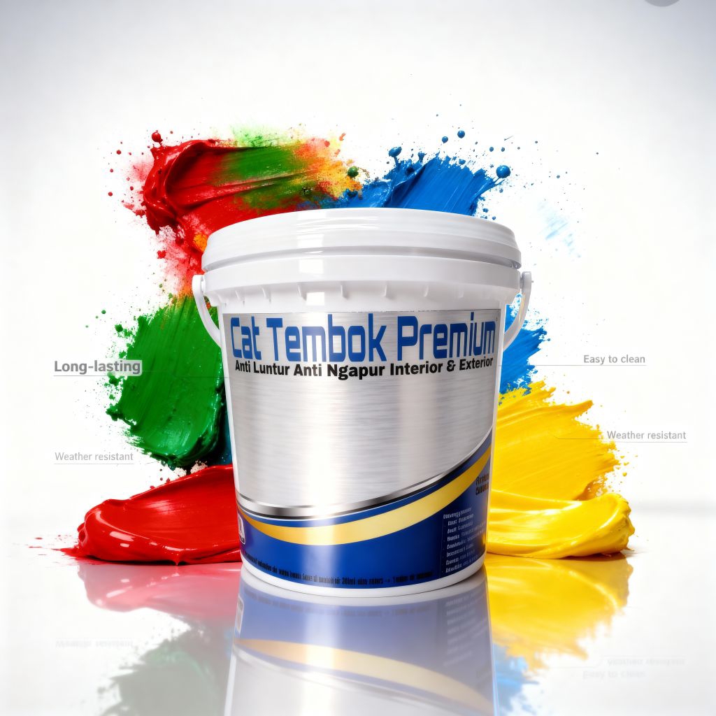 Cat Tembok Premium Waterproof 5kg Anti Air