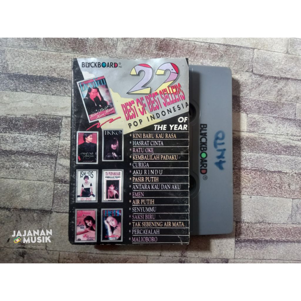 Kaset 22 Best Seller Pop Indonesia 95