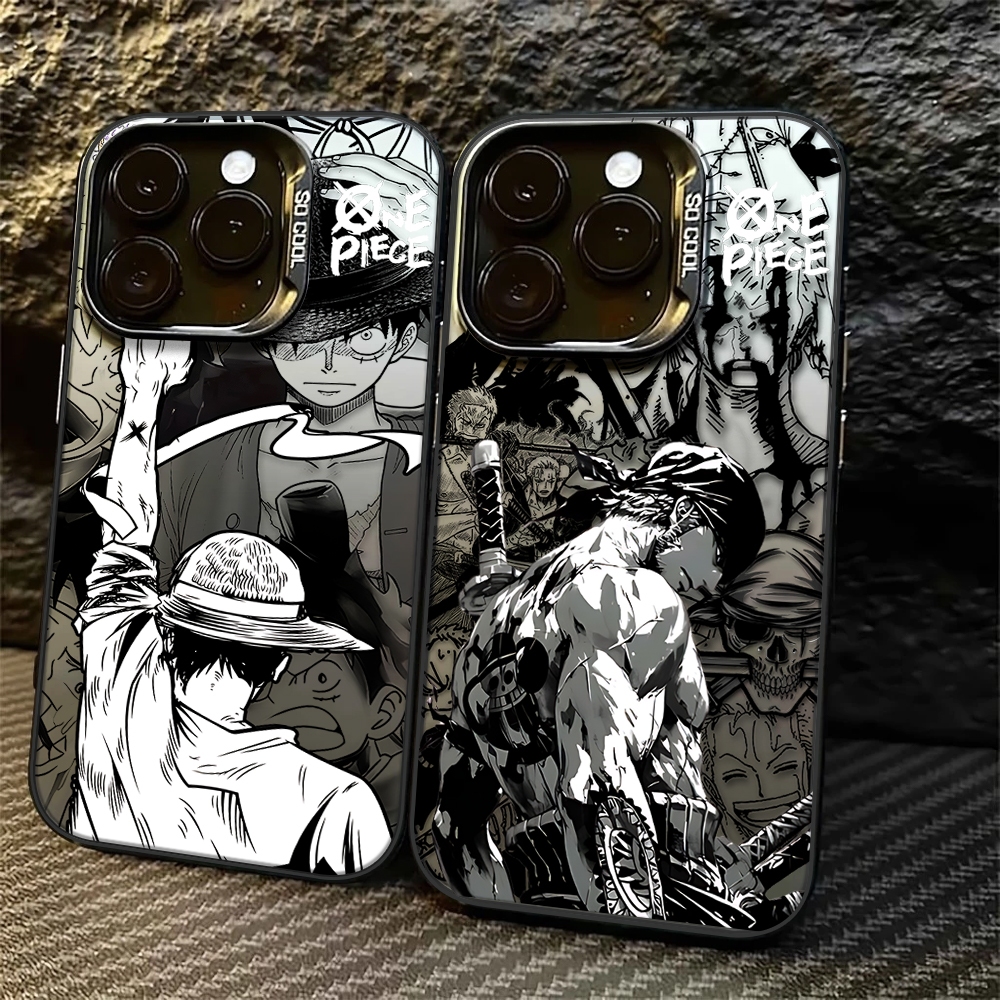 Premium matte Hard Casing Hp Oppo Reno 14F 5G Luffy Zoro One Piece Case Untuk Casing Oppo Reno 14 5G