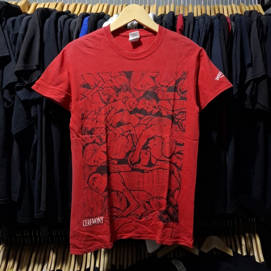 kaos band CEREMONY original merch