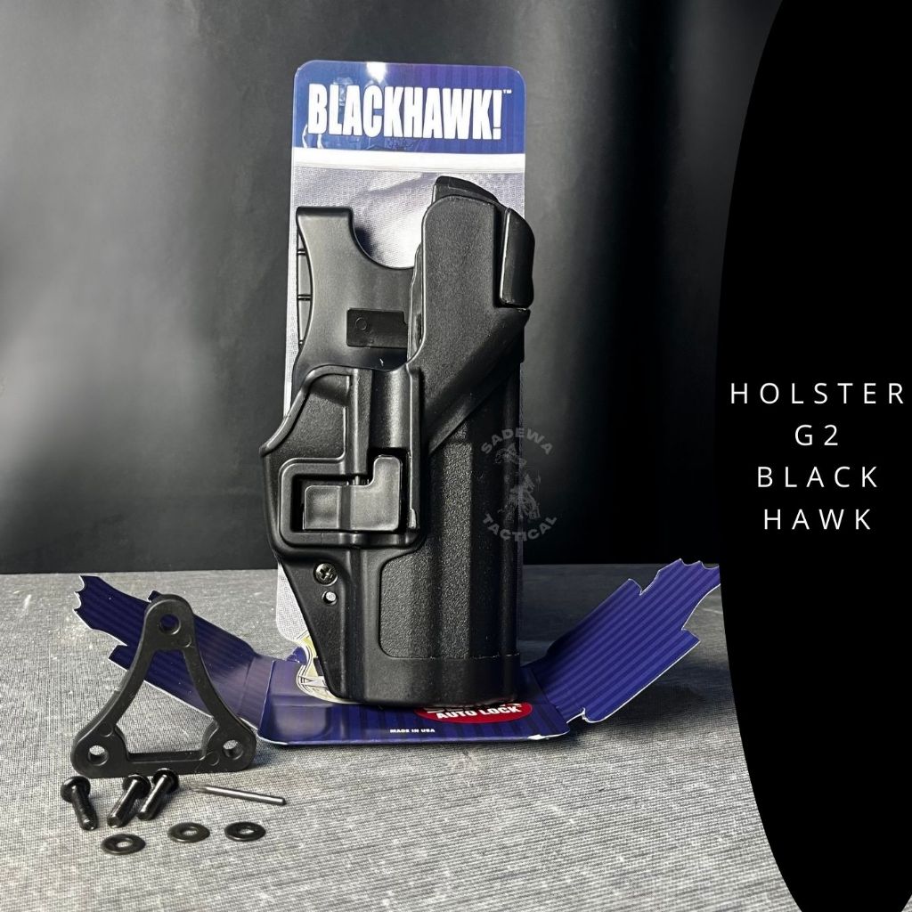 Holster G2 combat G2 elite / Sarung pistol serpa G2 combat / Holster USP Pindad G2 Combad H&K Blackh