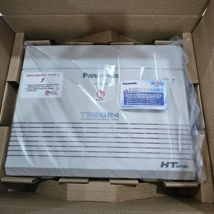 Pabx Panasonic KX-TES824ND / KX-TES824 Kap. 3 Line 8 Extension Super Like New