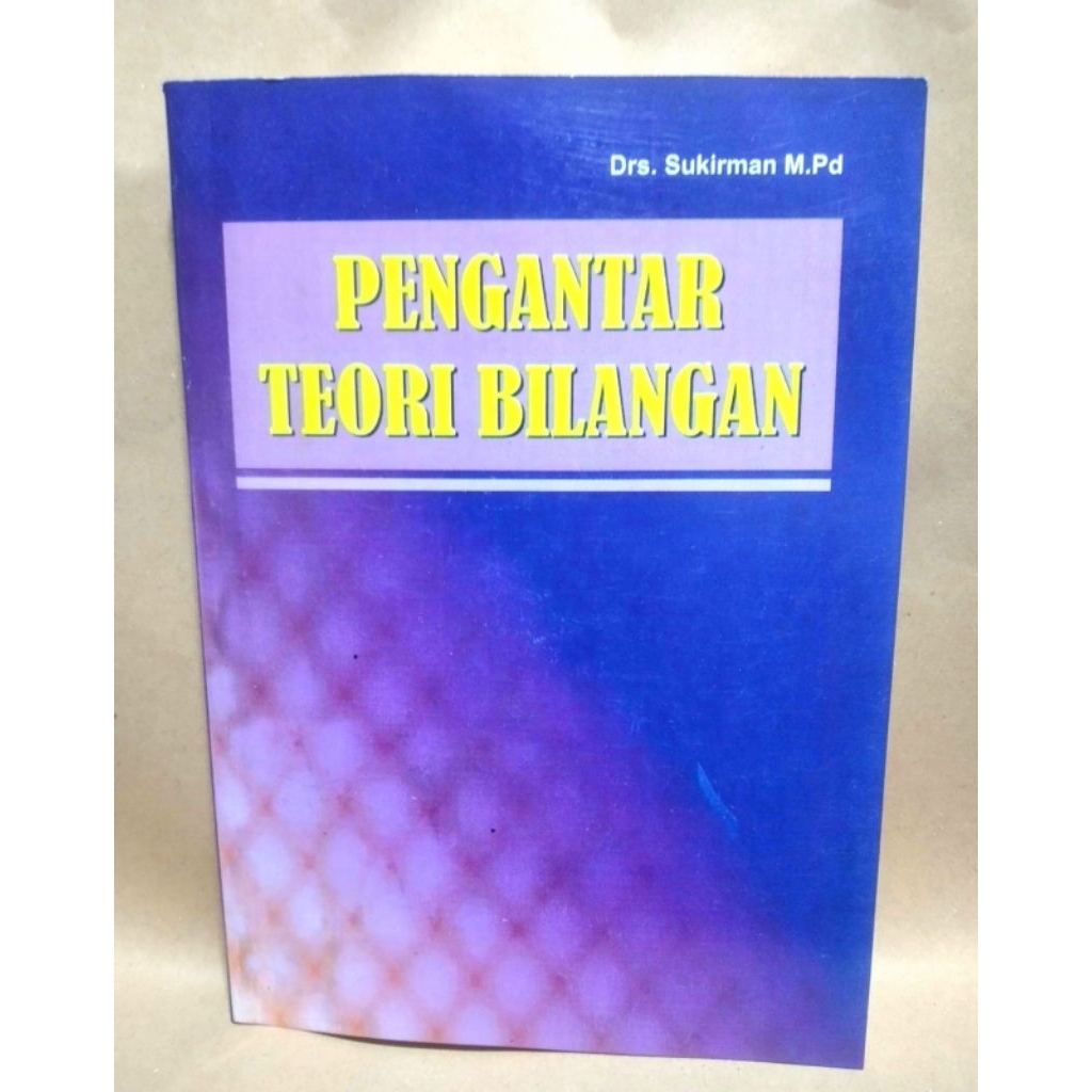 Pengantar Teori Bilangan - Sukirman