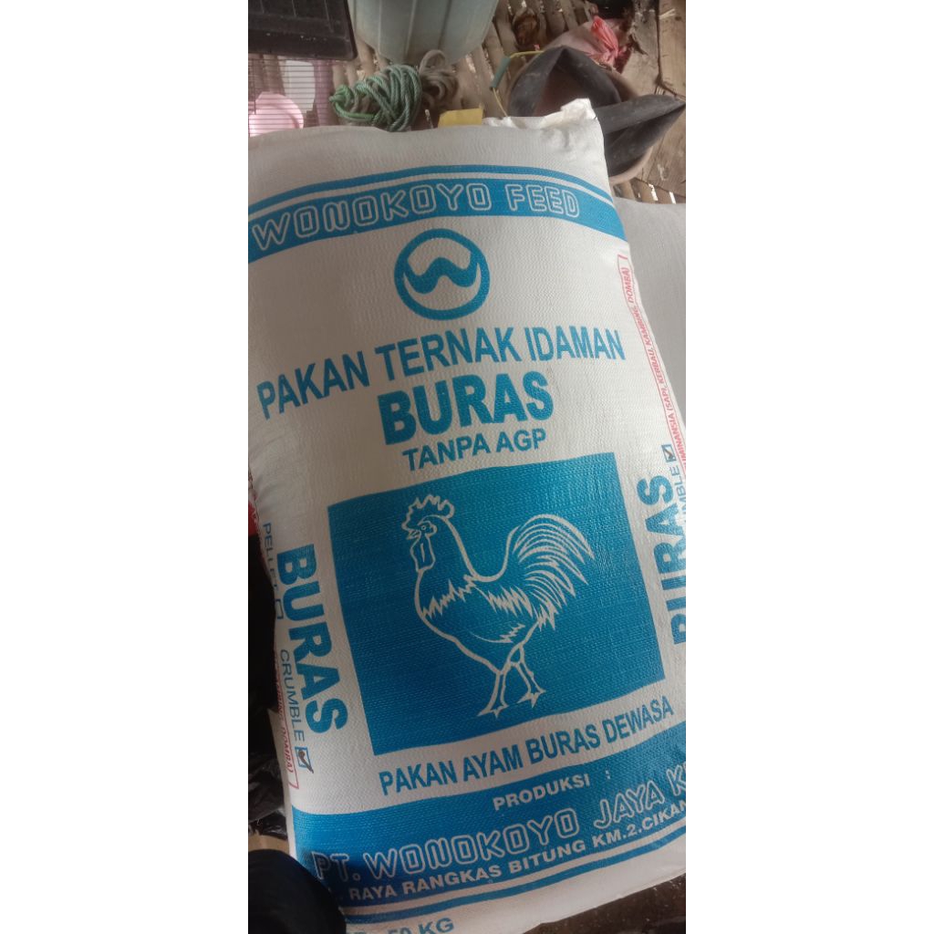 pakan ayam buras wonokoyo kemasan 5kg