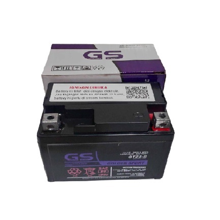 Aki Motor Beat/Mio Soul/J/M3/Vixion/Verza  GS  GOLDEN MF GTZ5S 5 Ampere SNI