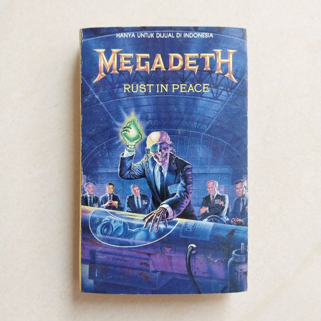 KASET MEGADETH ALBUM RUST IN PEACE / SO FAR, SO GOOD, SO WHAT