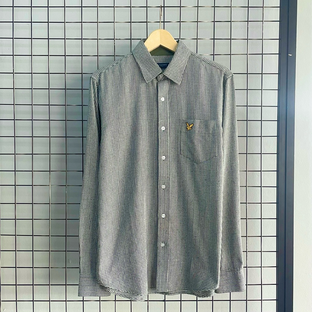 Lyle & Scott Gingham Shirt / Kemeja Gingham Lyle & scott