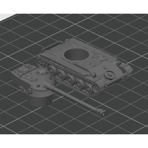 Miniatur Ranpur Tank AMX-13 Skala 1:72
