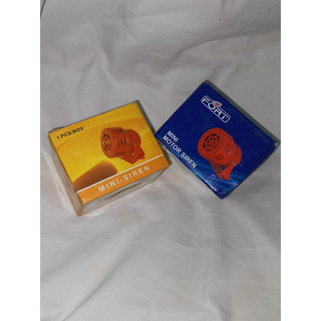 FORT MINI MOTOR SIREN MS-190 / BABY MINI SIRINE / SIRINE ALARM
