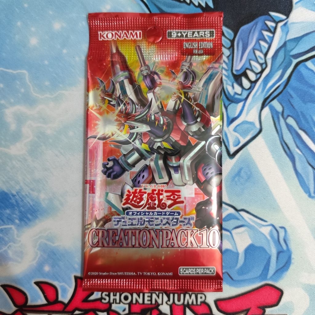 Yugioh AE Booster Pack Creation Pack 10 Original