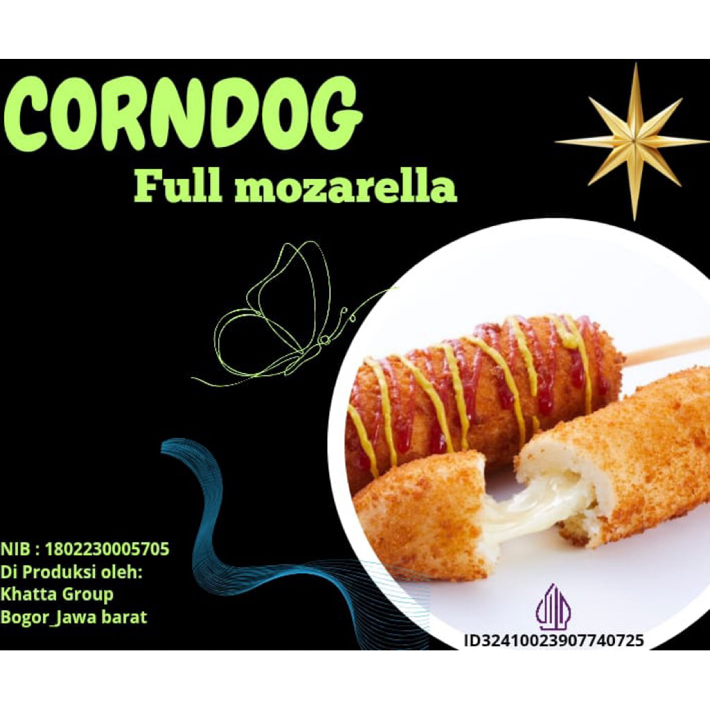 Corndog Full moza frozen