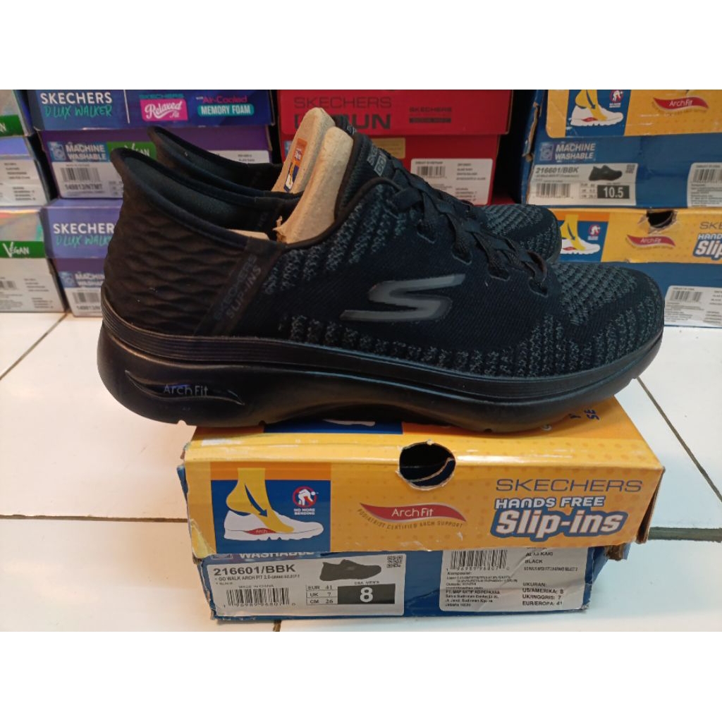 Skechers Go Walk Arch Fit 2.0 216601/BBK( black)