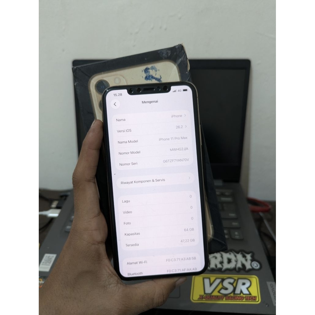 iPhone 11 Pro Max 64gb second ex inter MURAH (Baca deskripsi)