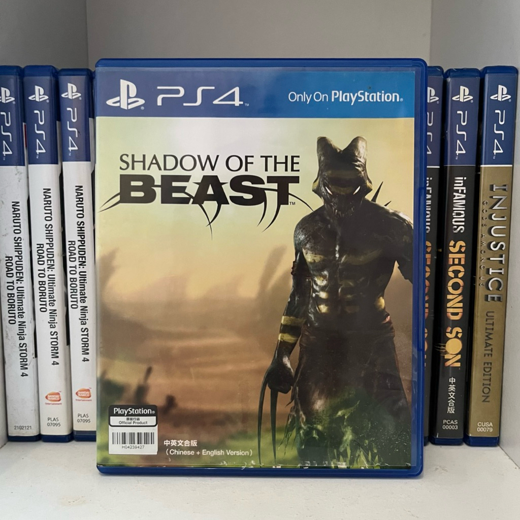 shadow of the beast ps4 disc playstation4 kaset ps bd