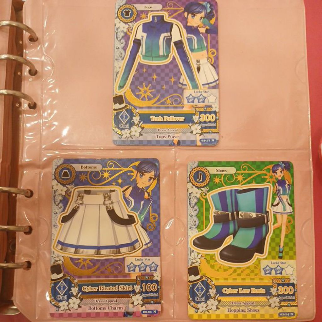 Aikatsu Cyber Aoi Set (Ver. 2) Normal Cards Indonesia