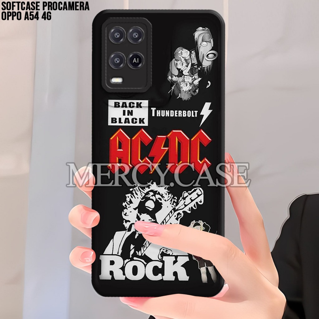 Case OPPO A54 4G - Type lainya via chat - Terbaru - [Mercycase] - Karakter - Softcase - Procamera - 