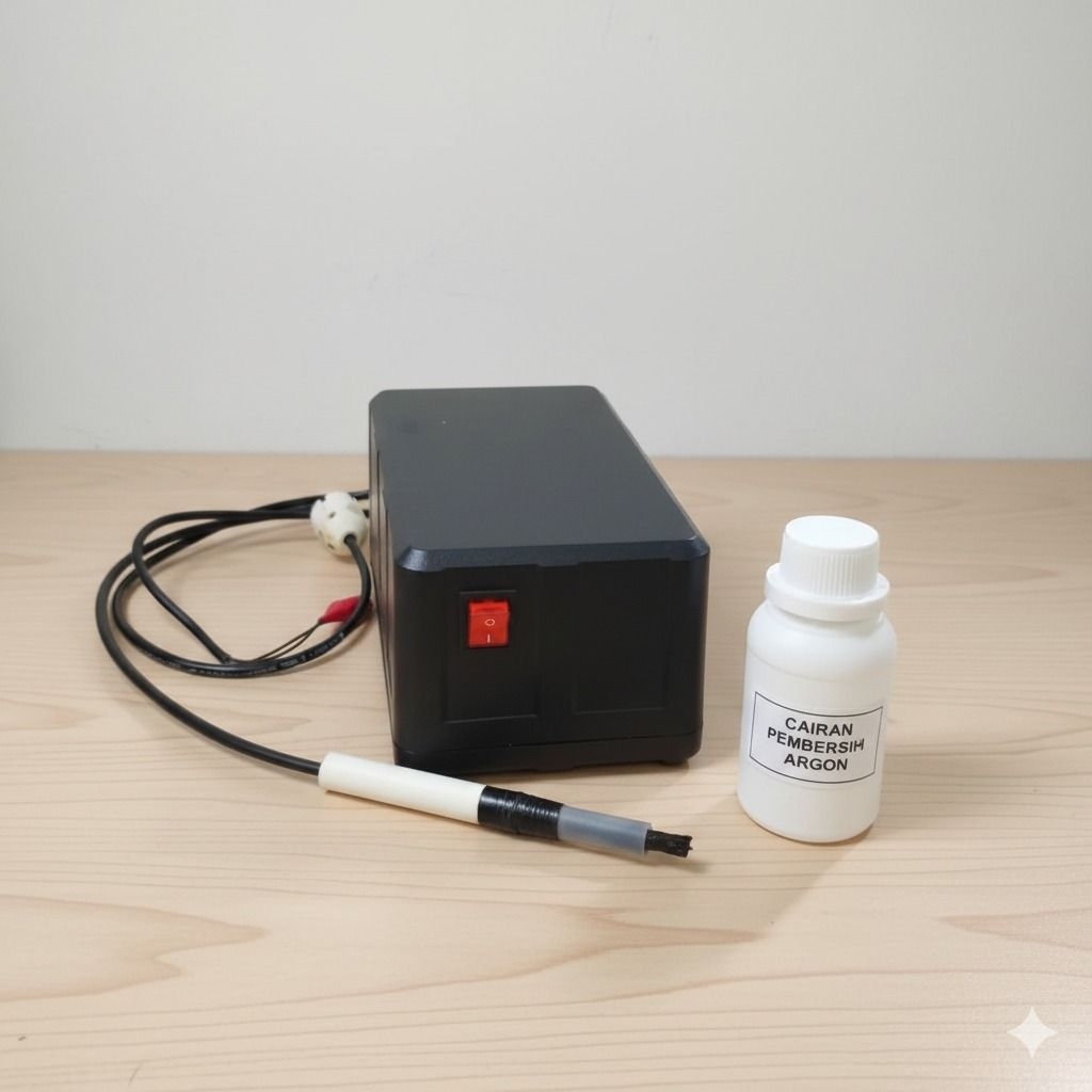 mesin pembersih las stainless steel electro chemical pembersih las argon pembersih kerak las argon