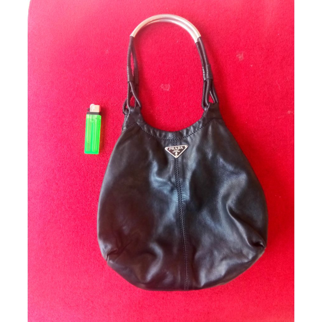 Tas Wanita Prada Vintage HandBag Leather