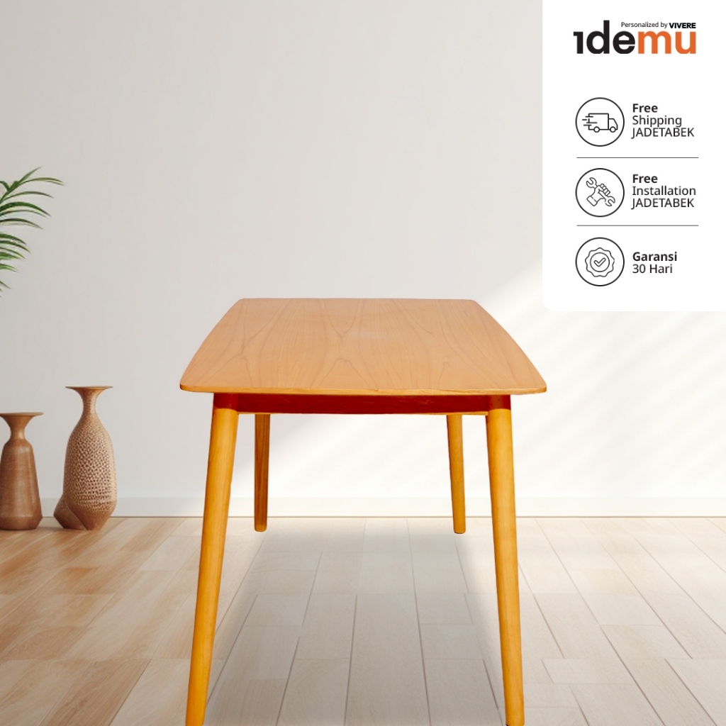 DISPLAY SALE - IDEMU Verde Dining Table Meja Makan
