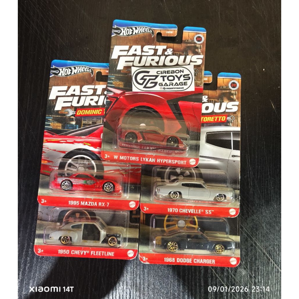 hot wheels Ff Dominic Toretto