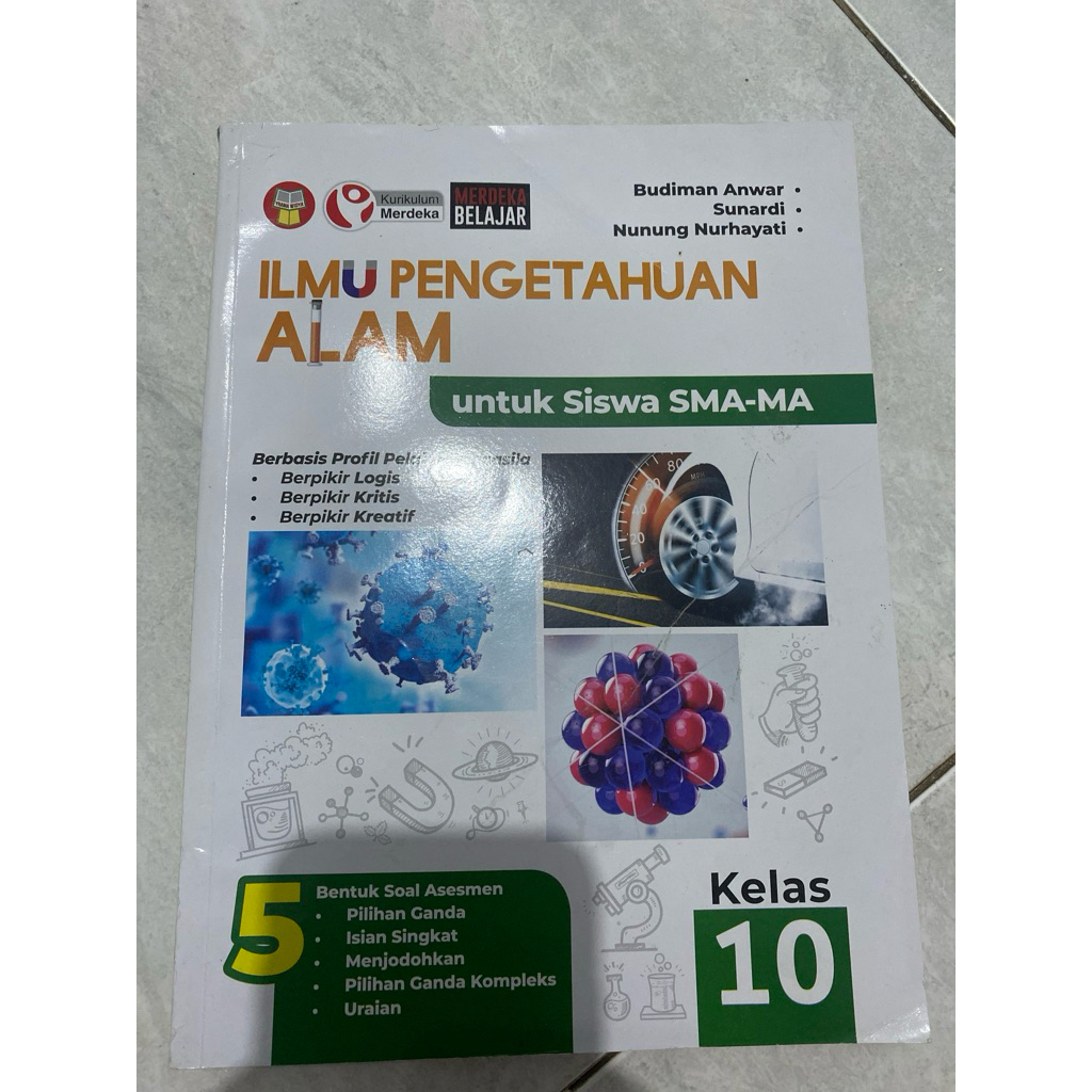 (preloved) Buku YRAMA WIDYA SMA-MA/SMK-MAK kelas 10 (ipa)