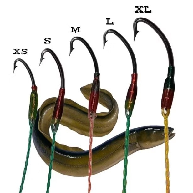 Kail Pancing Urek belut Sawah Model Parang Asli Bahan Baja Anti Karat