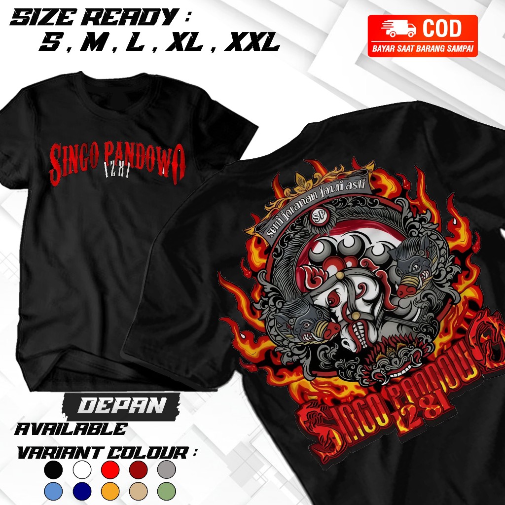 STARLIGHTKAOS-Kaos Kesenian Jawa / Kaos Singo Pandowo / Kaos Jaranan