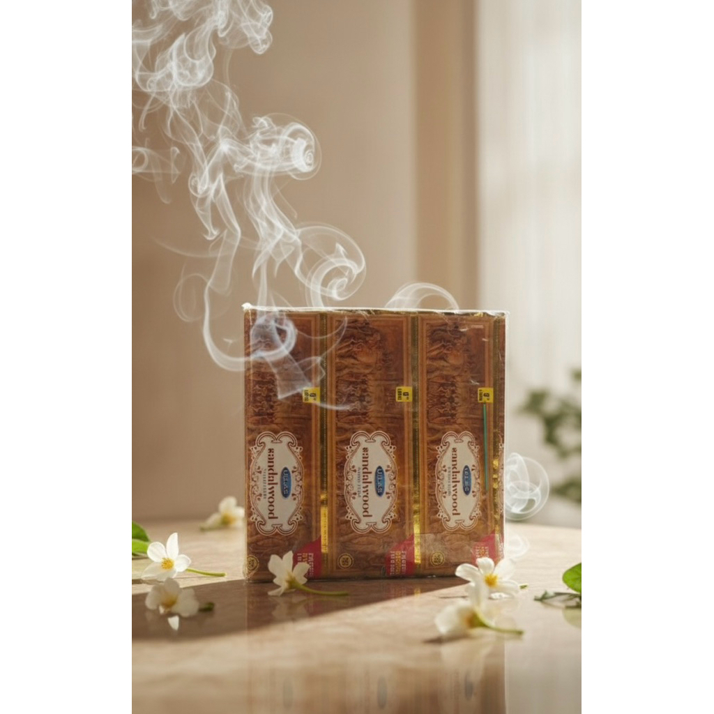 Dupa harum Sandalwood | Dupa wangi bunga | Dupa harum 12 pack