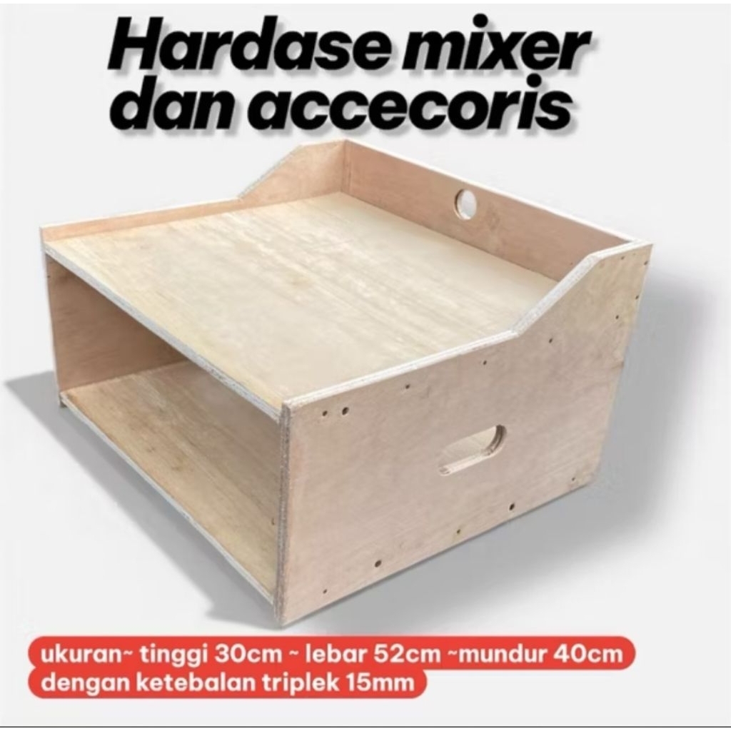 hardcase rak power amplifier.equaliser.mixer serbaguna bahan 15ml