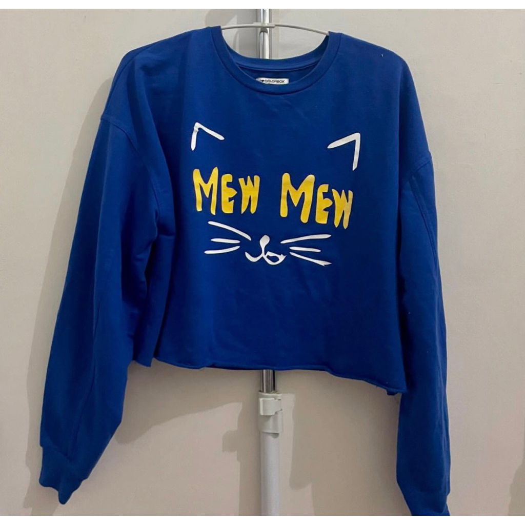 Colorbox crop sweater