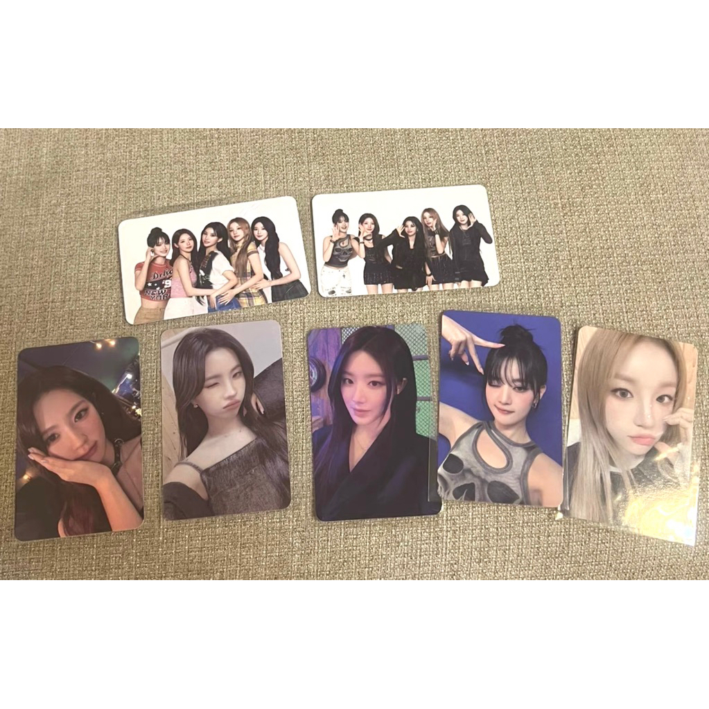 official photocard frank burger i-dle (g)i-dle version two miyeon minnie soyeon yuqi shuhua gidle pc