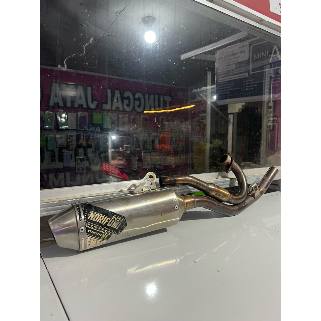 knalpot Norifumi N4 stainless KLX 150