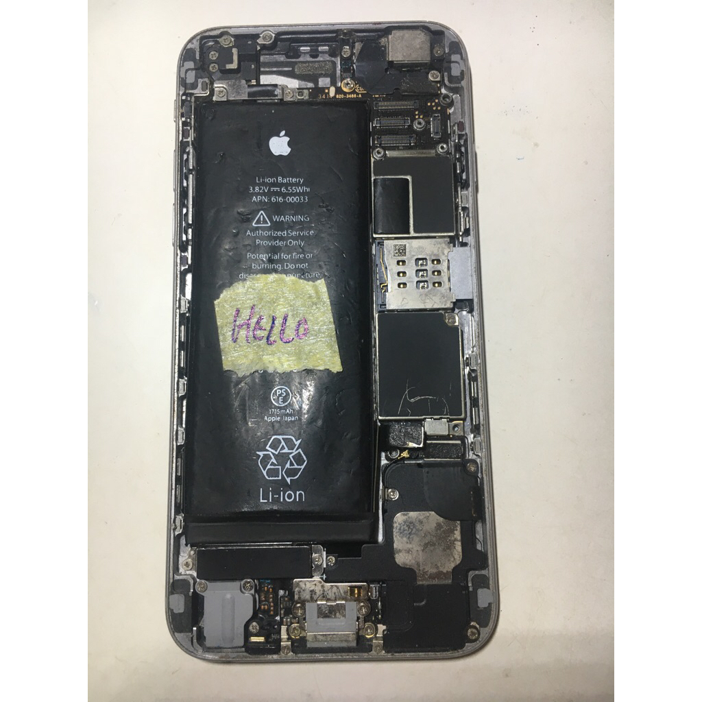 hp iphone 6g minusan kondisi logo ada juga stuck , no lcd& masih segel kaleng