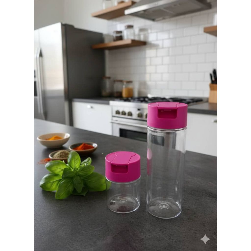 Botol Kecap / Minyak (Shoyu/Oil Dispenser Set) Tupperware / Tempat Kecap Tupperware Ungu